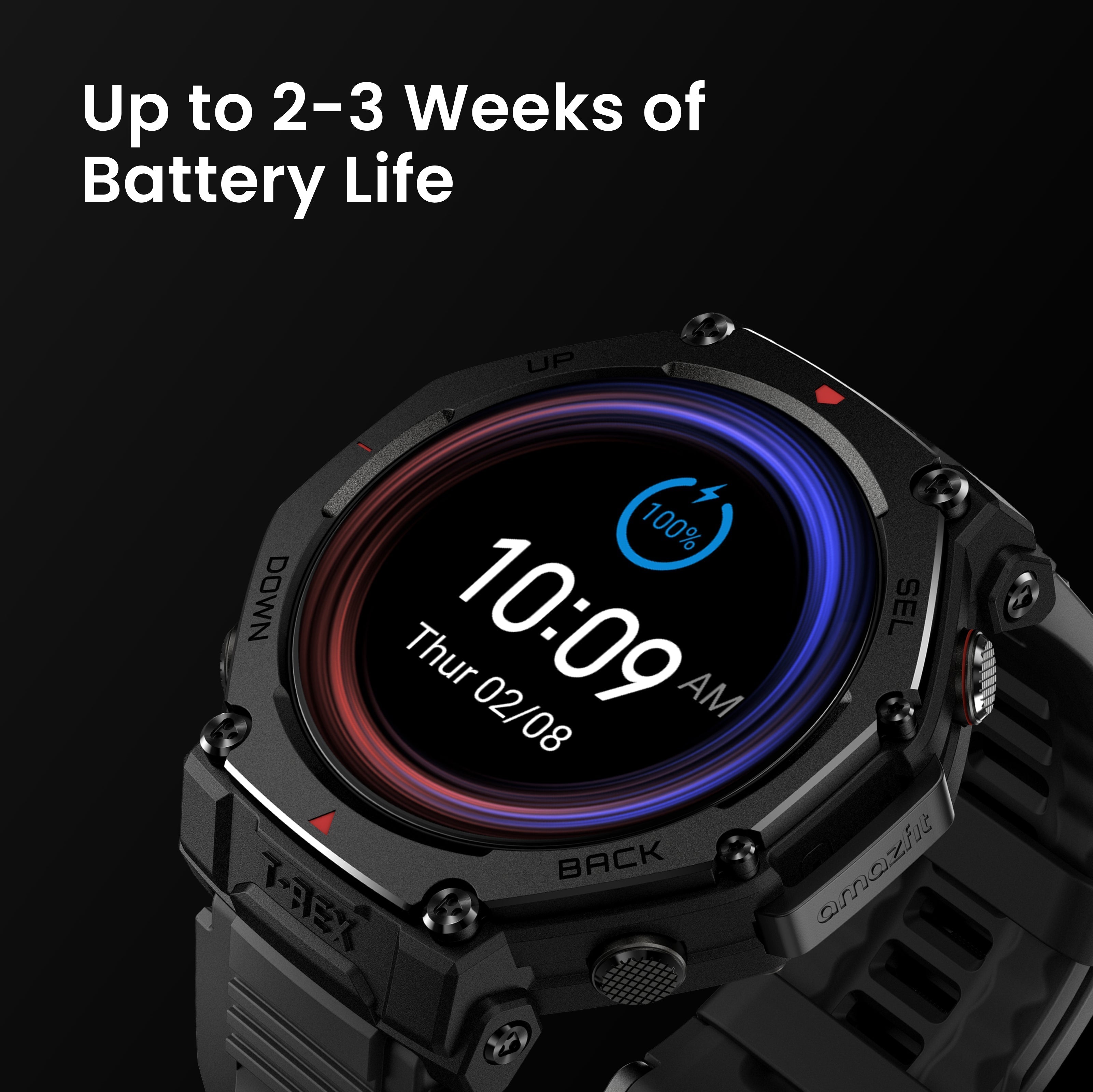 Amazfit T-Rex 3 Pro Outdoor Smartwatch - Titanium, Sapphire AMOLED, Dual-Band GPS