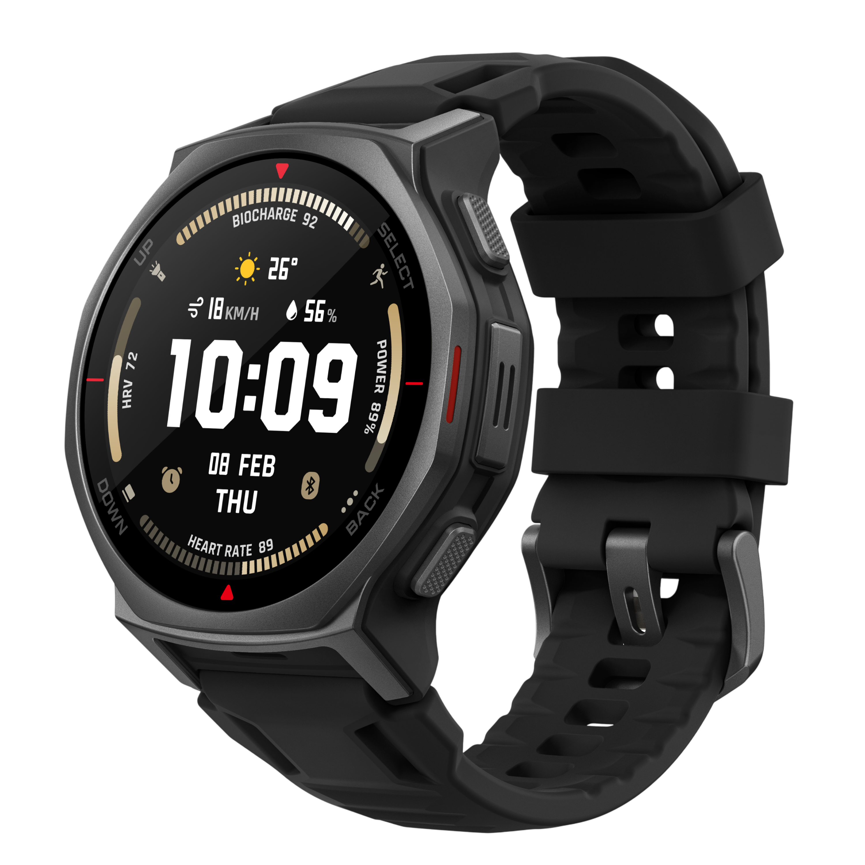 Amazfit T-Rex 3 Pro Outdoor Smartwatch - Titanium, Sapphire AMOLED, Dual-Band GPS