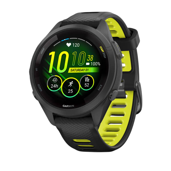Garmin Forerunner 265 Music GPS Running Smartwatch - International Warranty