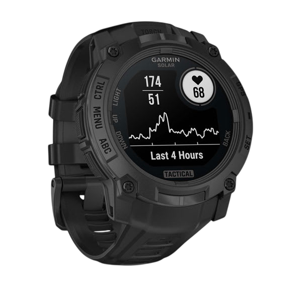Garmin Instinct 3 50mm Solar Tactical Edition Rugged GPS Smartwatch - International Warranty