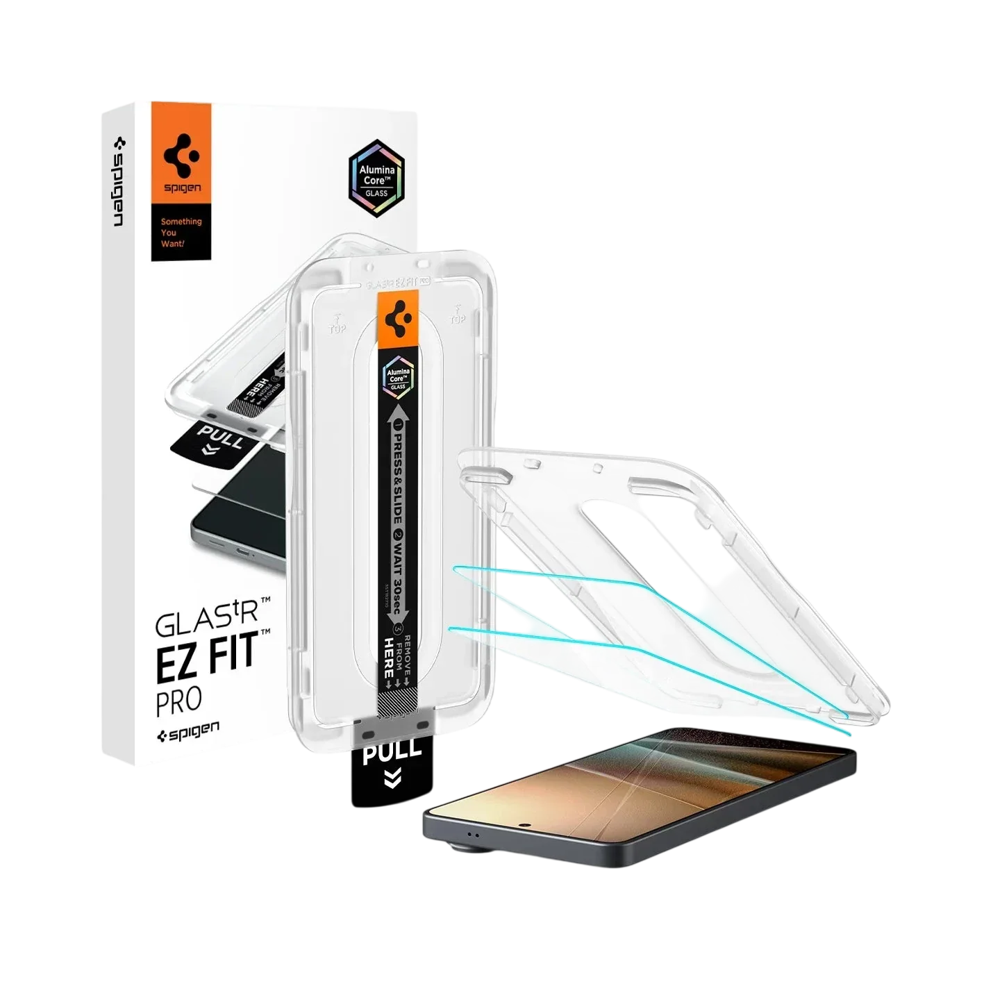 Spigen Galaxy S26 Ultra Glas.tR EZ Fit Pro HD for GalaxyS26 Ultra - 2 Pack