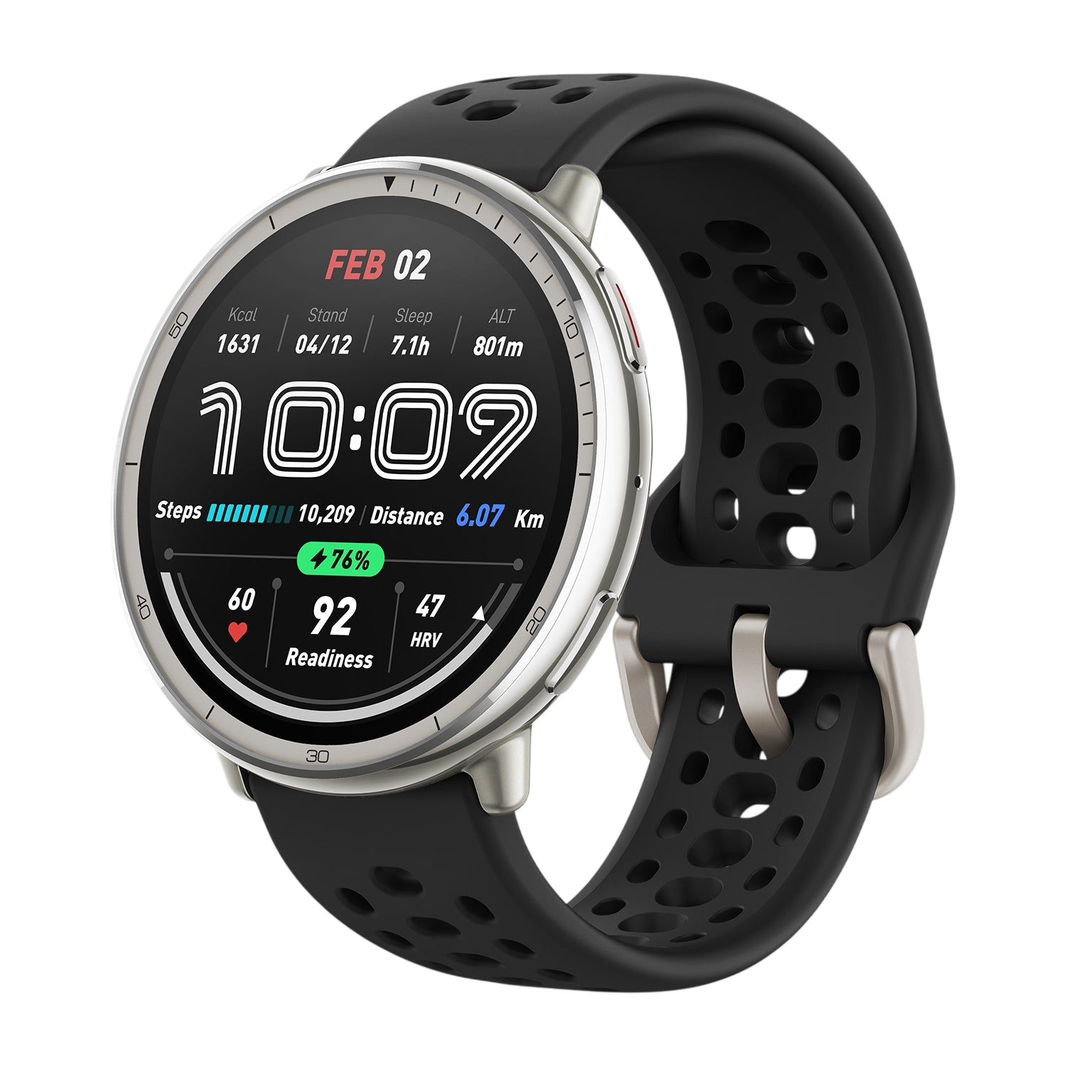 Amazfit Active 2 Smartwatch - GPS, Bluetooth Calling, 10-Day Battery