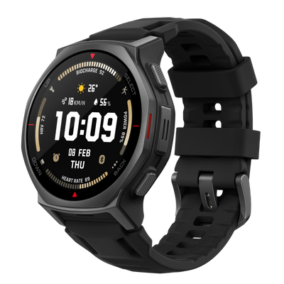 Amazfit T-Rex 3 Pro Outdoor Smartwatch - Titanium, Sapphire AMOLED, Dual-Band GPS