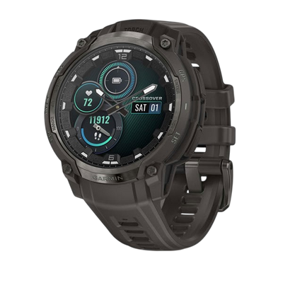 Garmin Instinct Crossover AMOLED Rugged Hybrid GPS Smartwatch - International Warranty
