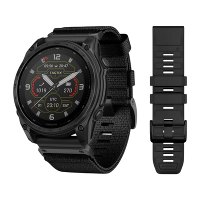Garmin Tactix 8 51mm Solar Sapphire Premium Tactical GPS Smartwatch - International Warranty