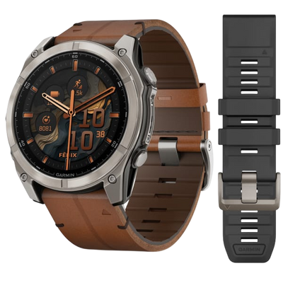 Garmin Fenix 8 AMOLED Sapphire Multisport GPS Smartwatch - International Warranty