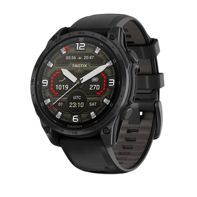 Garmin Tactix 8 AMOLED Sapphire Premium Tactical GPS Smartwatch - Black DLC Titanium - International Warranty