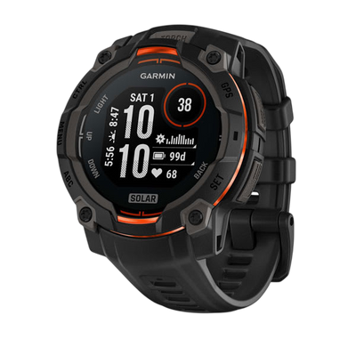 Garmin Instinct 3 Solar GPS Smartwatch - International Warranty