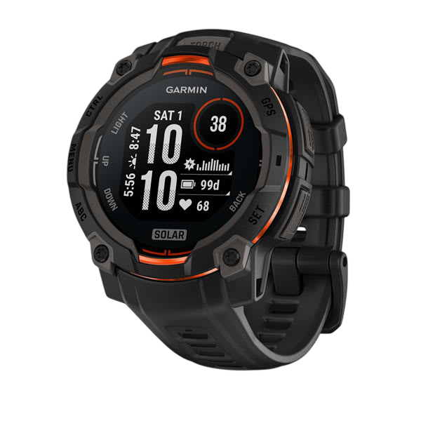 Garmin Instinct 3 Solar GPS Smartwatch - International Warranty