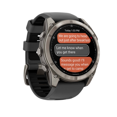 Garmin Fenix 8 Pro AMOLED Sapphire LTE + inReach Premium Multisport GPS Smartwatch - International Warranty