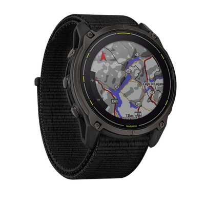 Garmin Enduro 3 51mm Solar Sapphire Multisport GPS Smartwatch - Carbon Gray DLC - International Warranty
