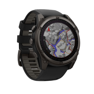 Garmin Fenix 8 Solar Sapphire Multisport GPS Smartwatch - International Warranty