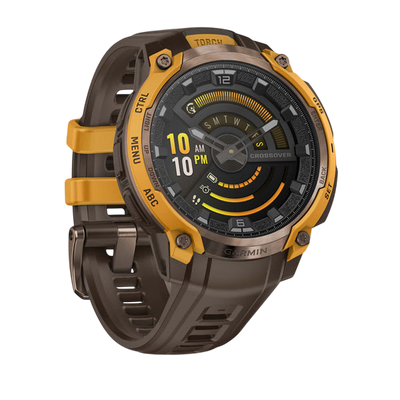 Garmin Instinct Crossover AMOLED Rugged Hybrid GPS Smartwatch - International Warranty