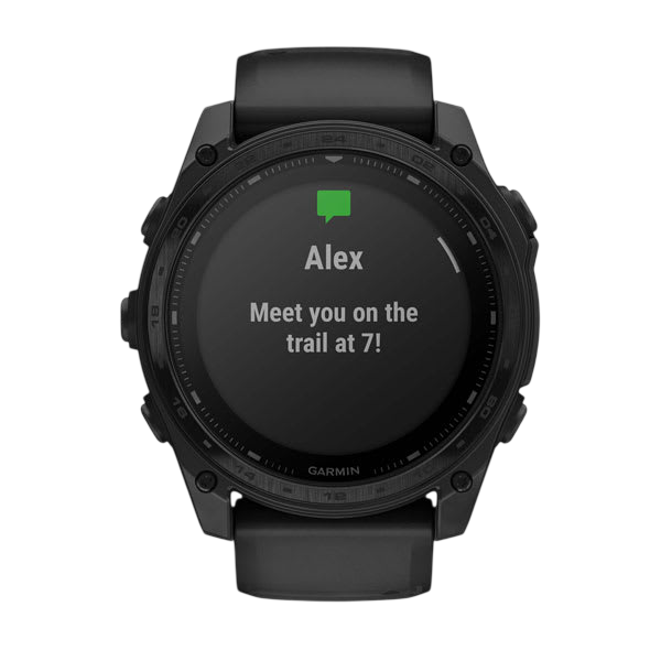 Garmin Tactix 8 51mm Solar Sapphire Premium Tactical GPS Smartwatch - International Warranty