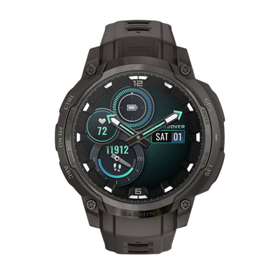 Garmin Instinct Crossover AMOLED Rugged Hybrid GPS Smartwatch - International Warranty