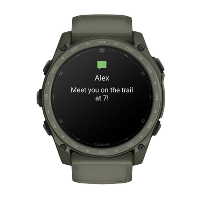 Garmin Tactix 8 51mm AMOLED Sapphire Cerakote Edition Tactical Smartwatch - International Warranty